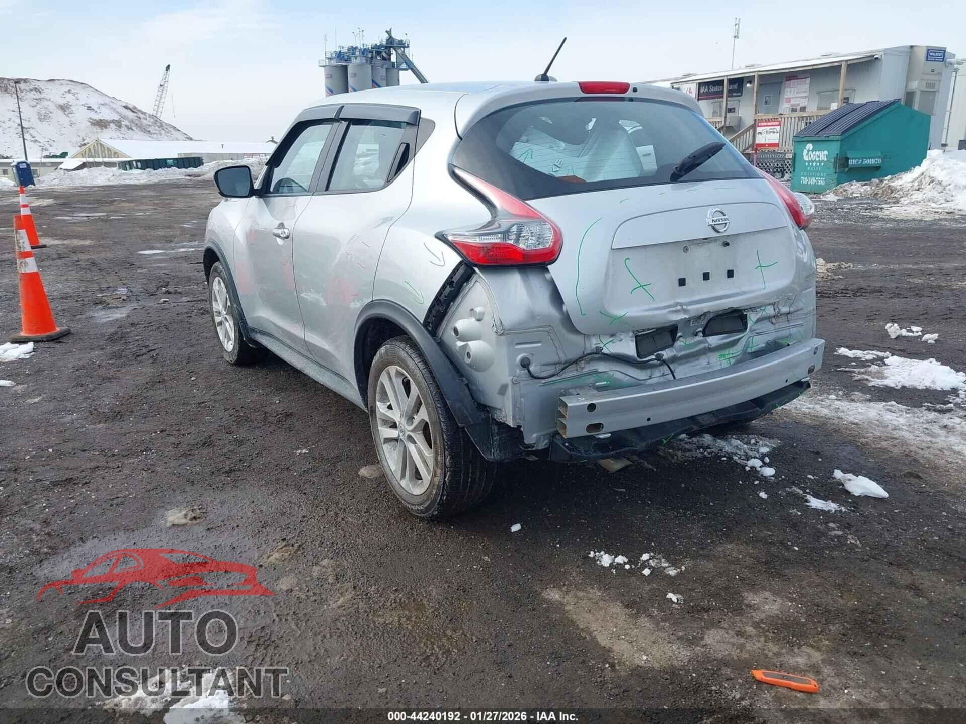 NISSAN JUKE 2017 - JN8AF5MV2HT753629