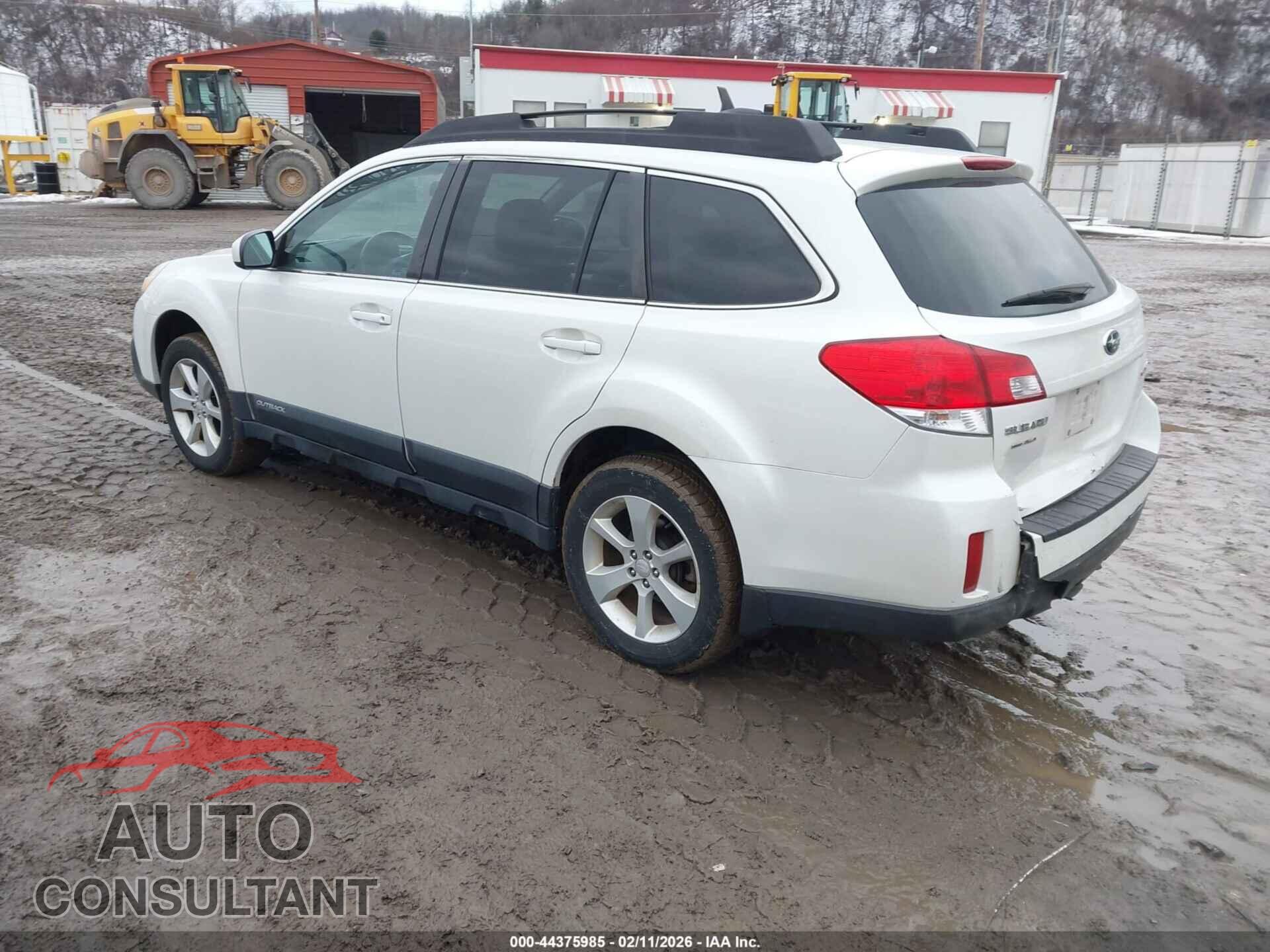 SUBARU OUTBACK 2013 - 4S4BRCCC0D3211320