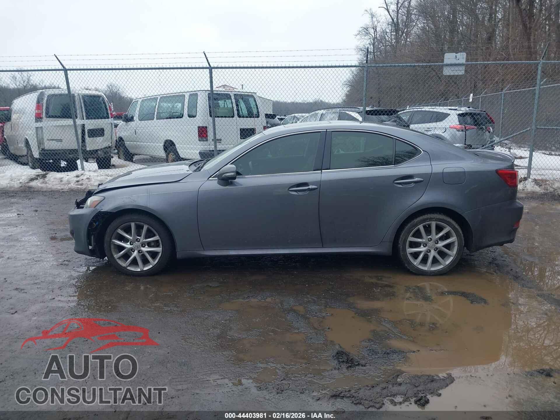 LEXUS IS 250 2012 - JTHCF5C24C5057992