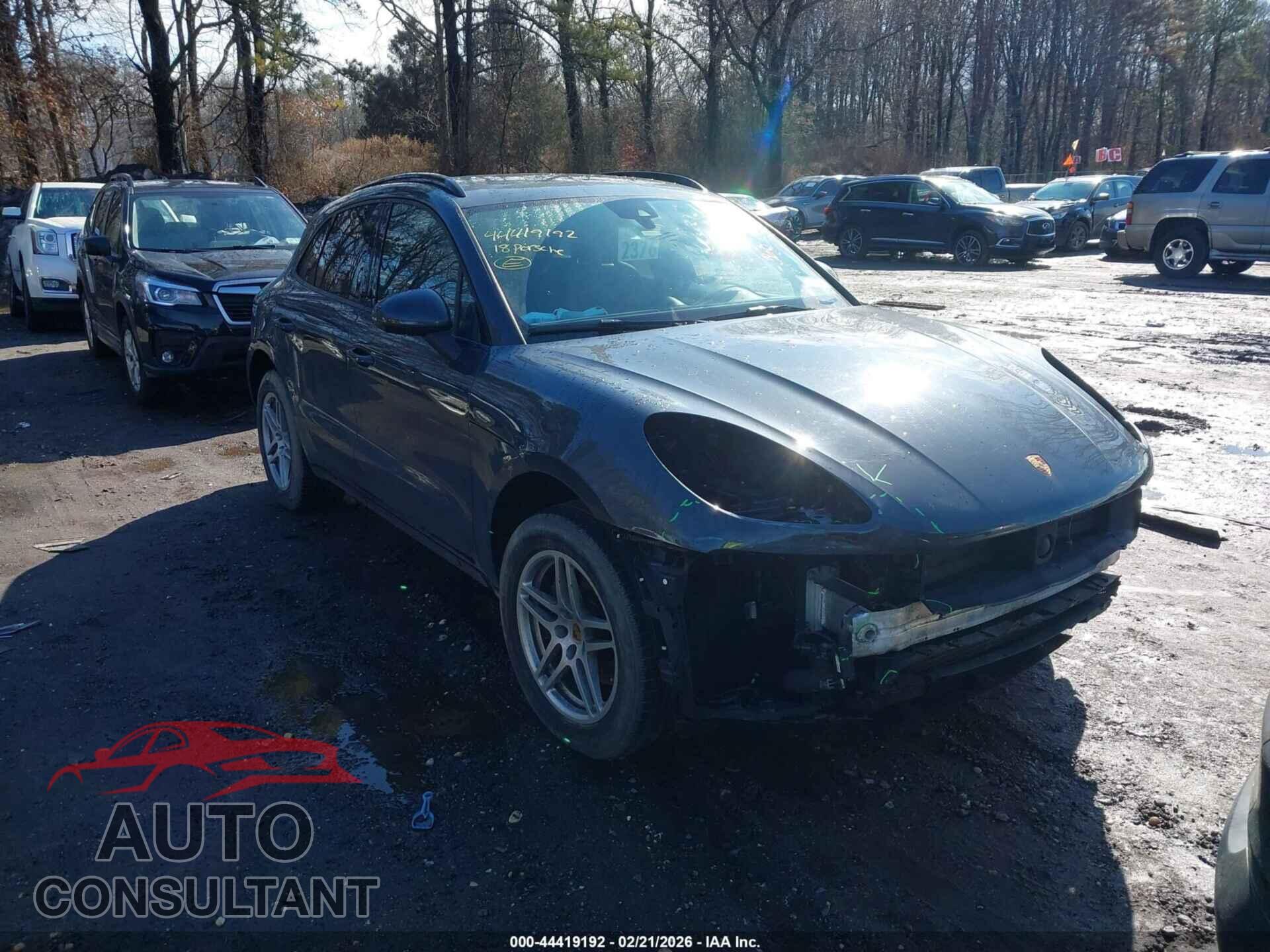 PORSCHE MACAN 2018 - WP1AA2A59JLB05450