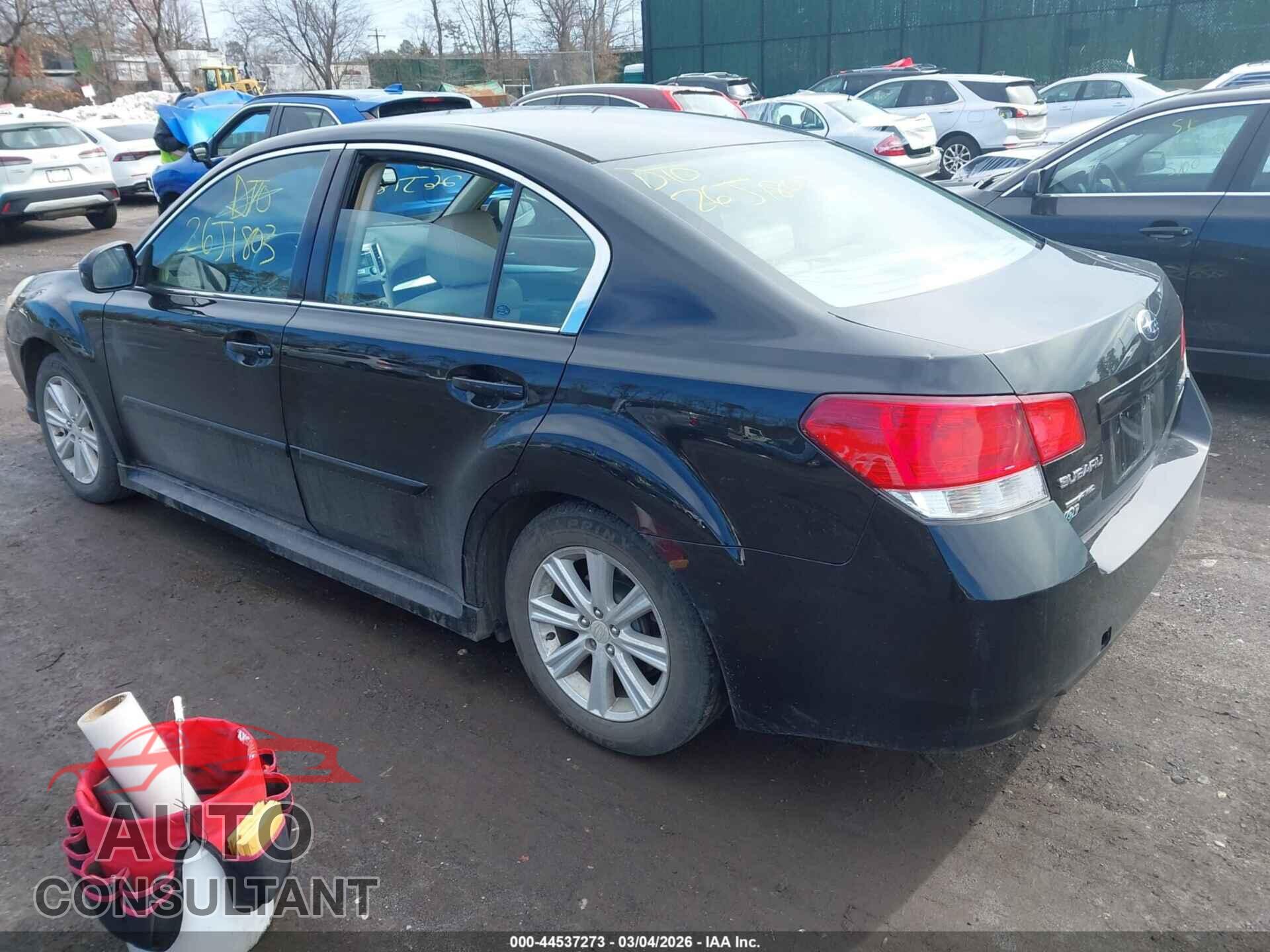 SUBARU LEGACY 2012 - 4S3BMBC61C3022424