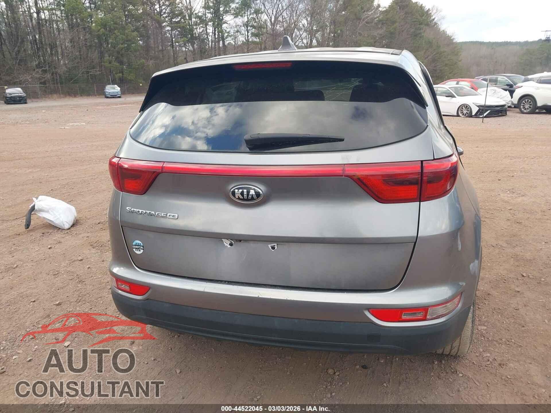 KIA SPORTAGE 2017 - KNDPM3AC0H7106092