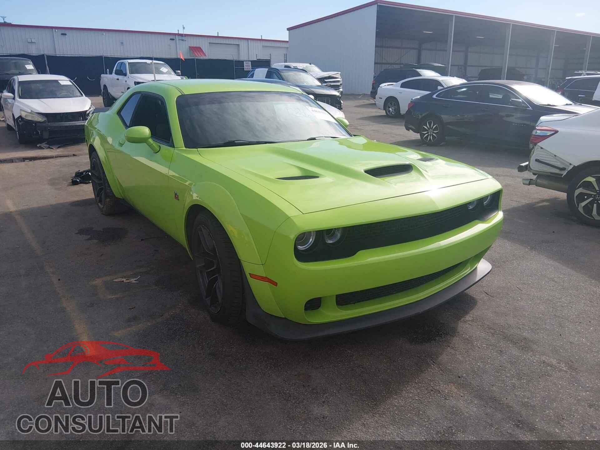 DODGE CHALLENGER 2019 - 2C3CDZFJ4KH694703