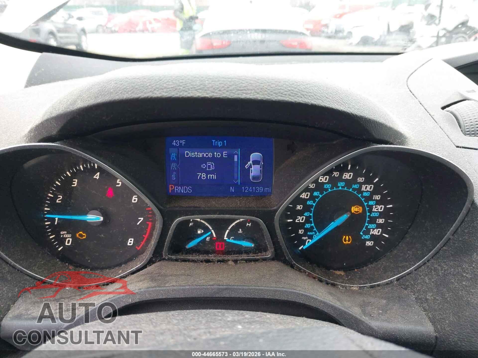 FORD ESCAPE 2013 - 1FMCU0F78DUB12366