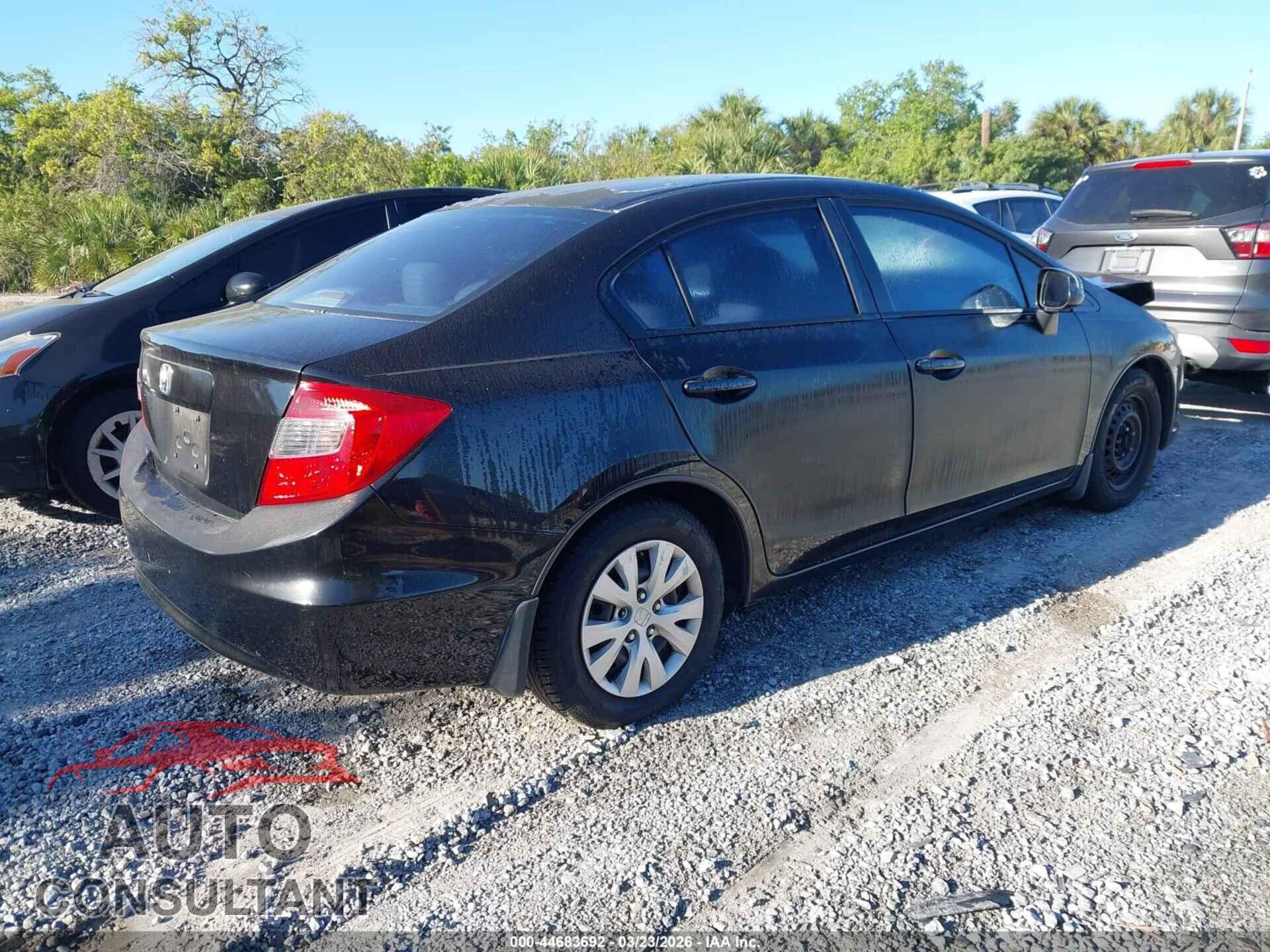 HONDA CIVIC 2012 - 2HGFB2F54CH564111