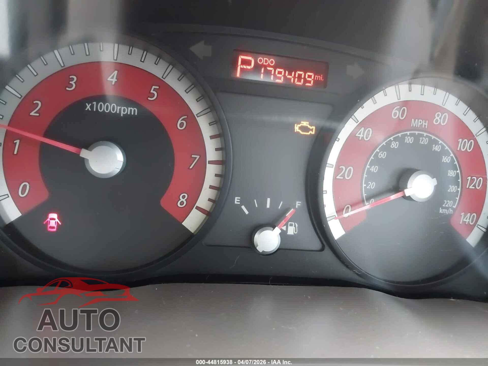 KIA RIO 2011 - KNADH4A36B6857169