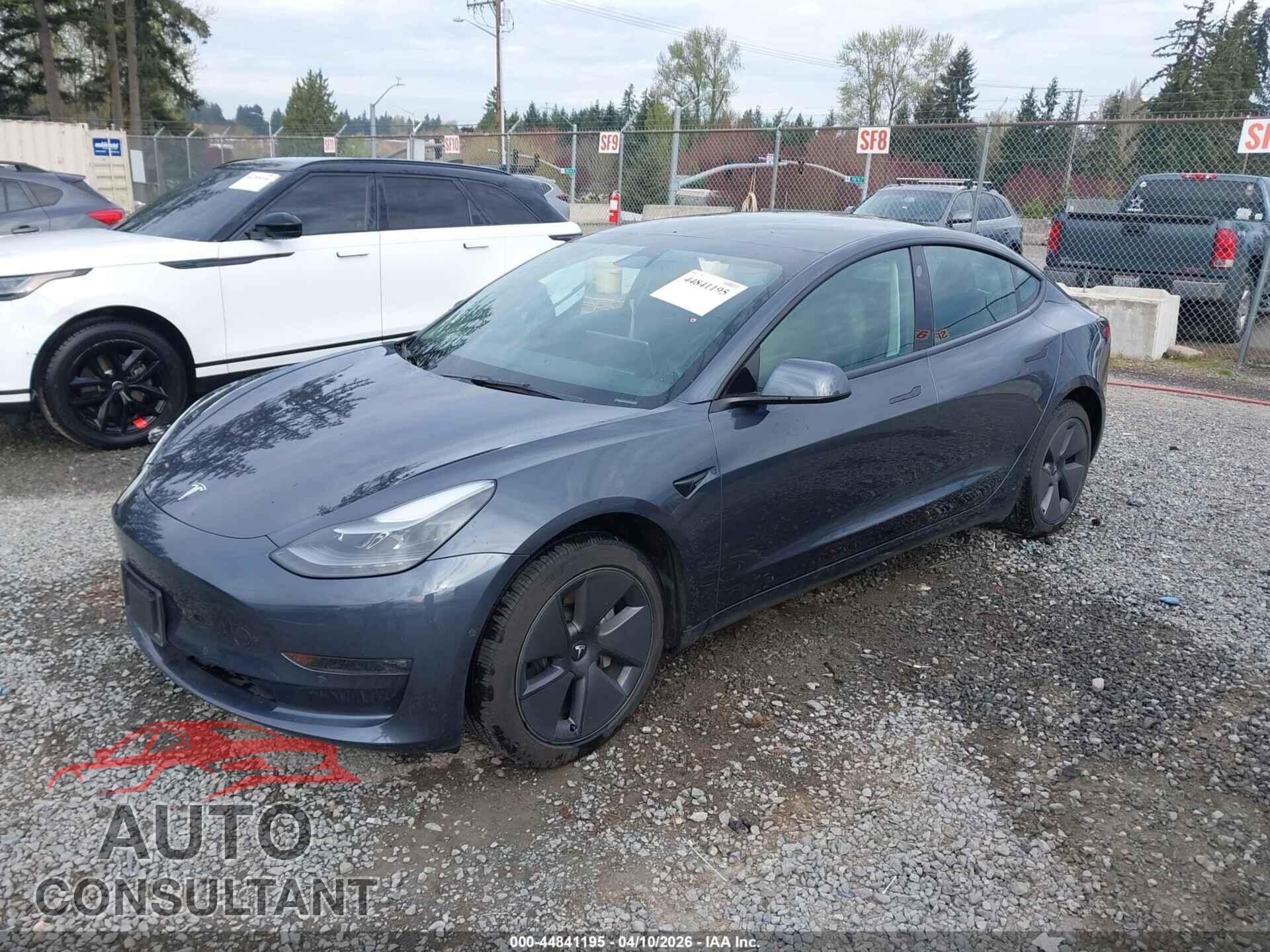 TESLA MODEL 3 2022 - 5YJ3E1EB4NF343546