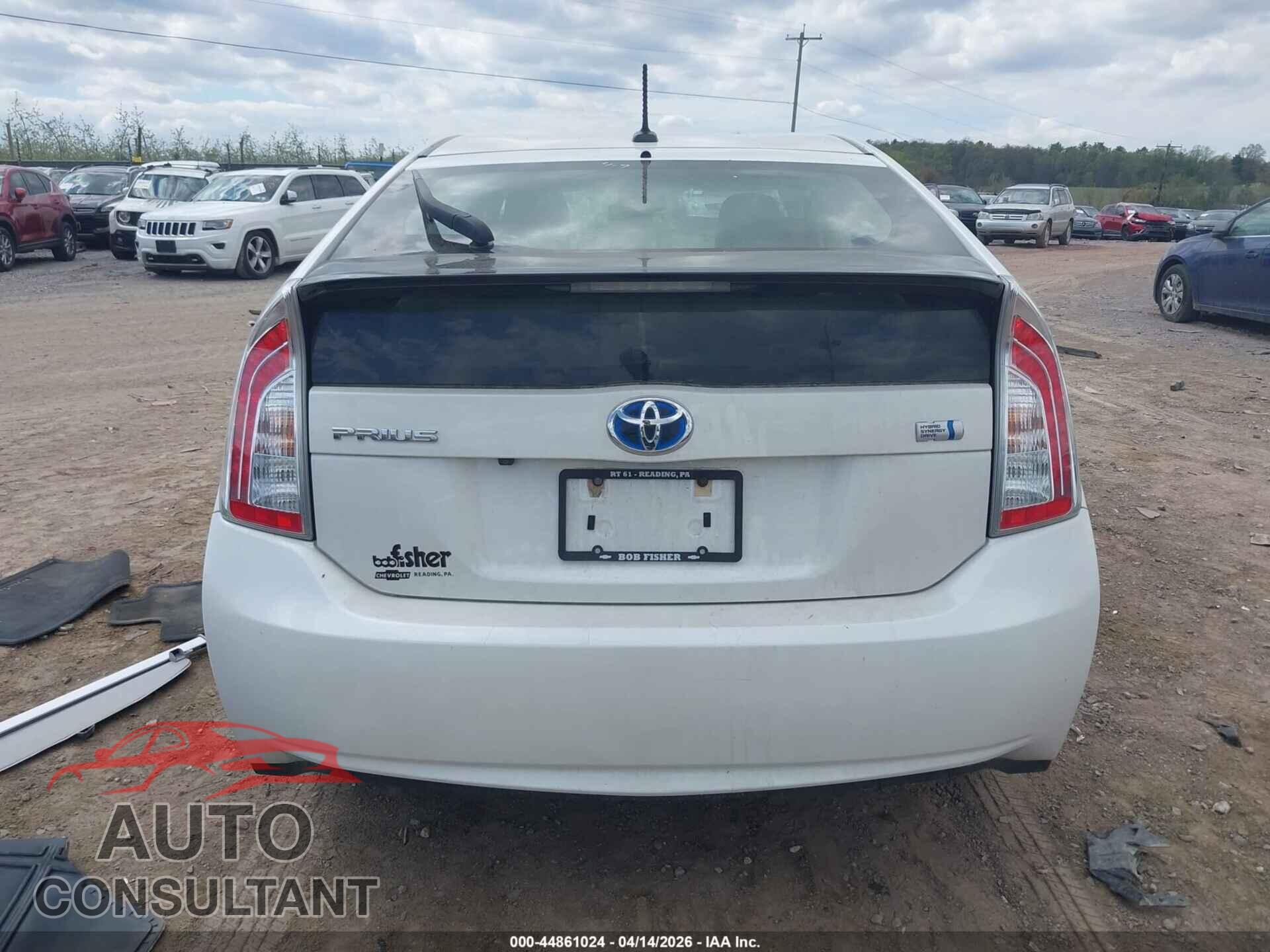 TOYOTA PRIUS 2013 - JTDKN3DU9D5673077