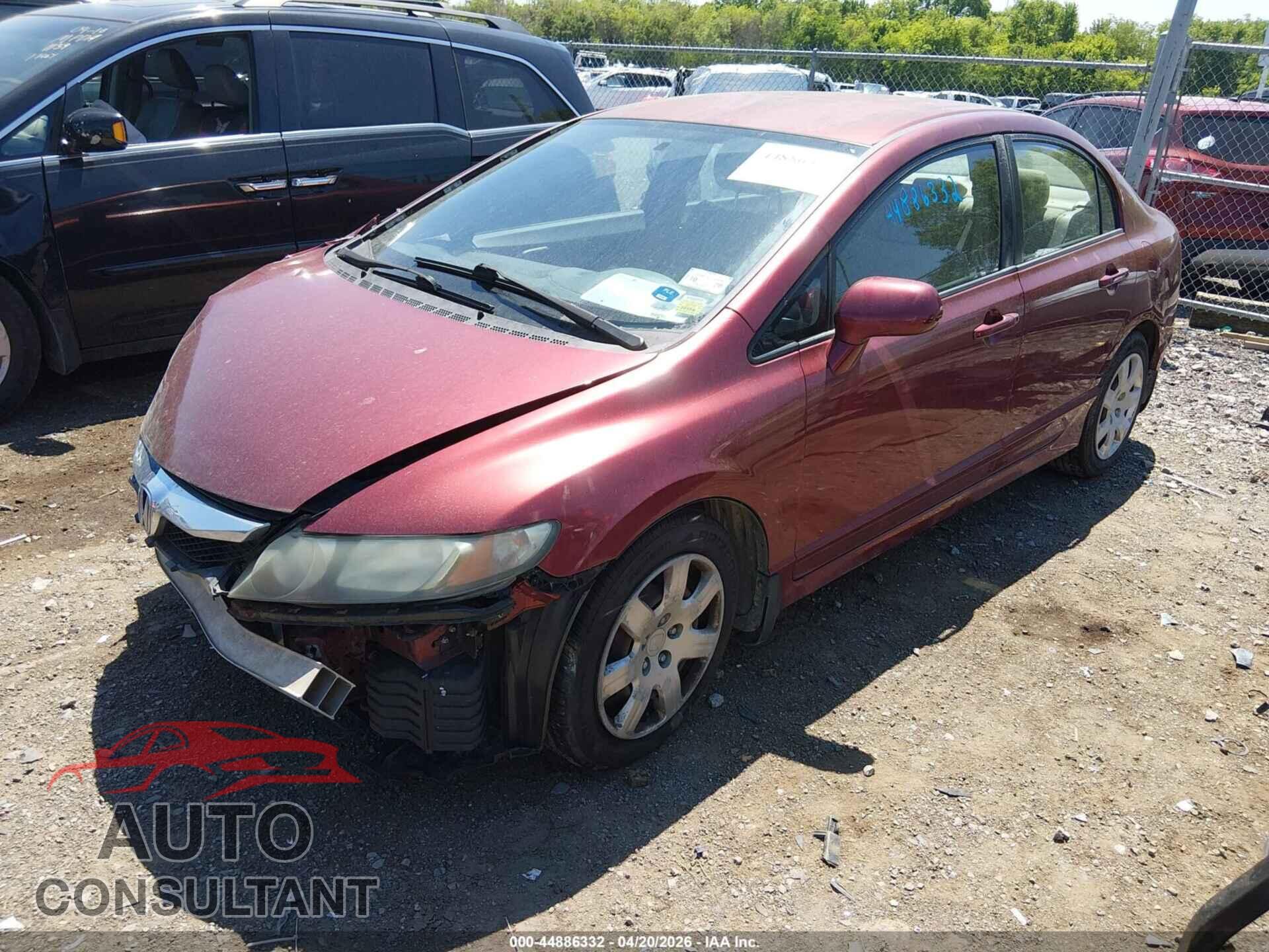 HONDA CIVIC 2010 - 2HGFA1F52AH554039