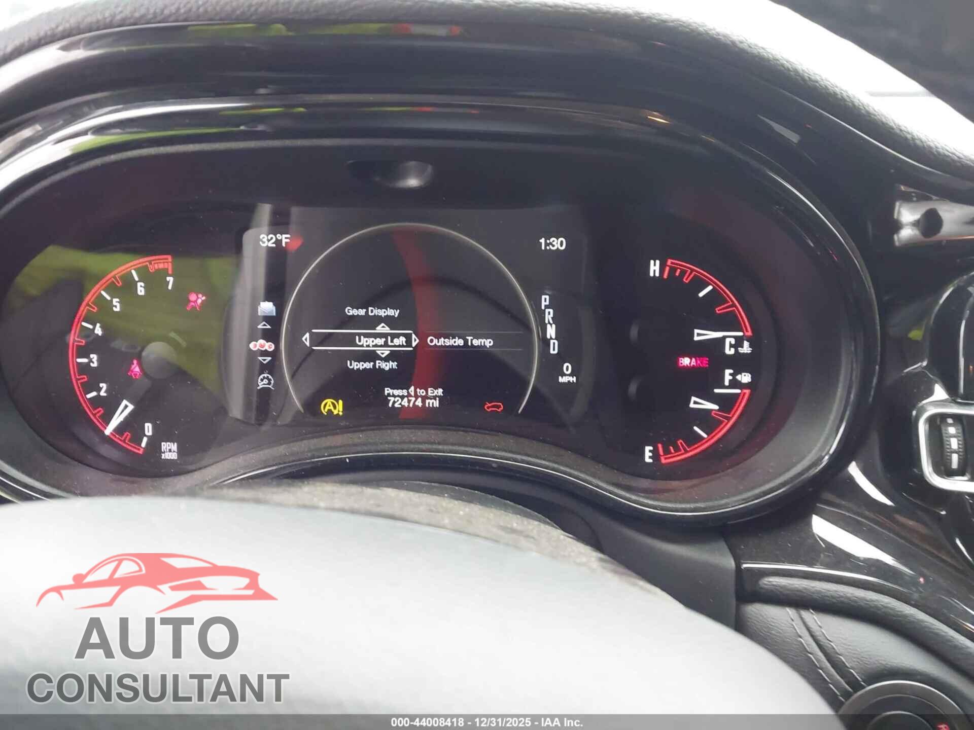 DODGE DURANGO 2021 - 1C4RDJAG2MC576254