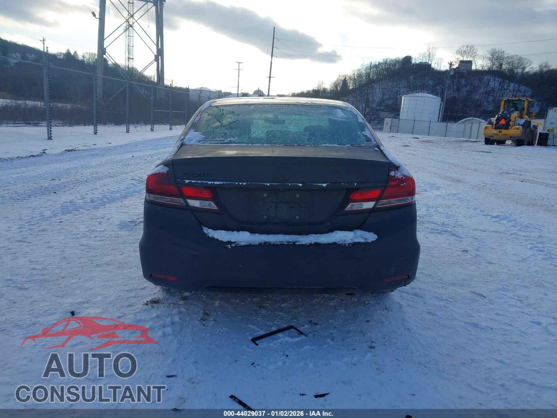 HONDA CIVIC 2013 - 19XFB2F57DE258449