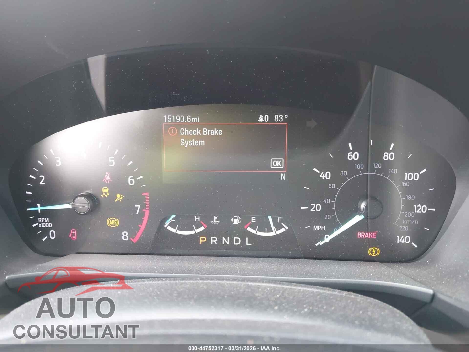 FORD ESCAPE 2020 - 1FMCU0H6XLUA31422