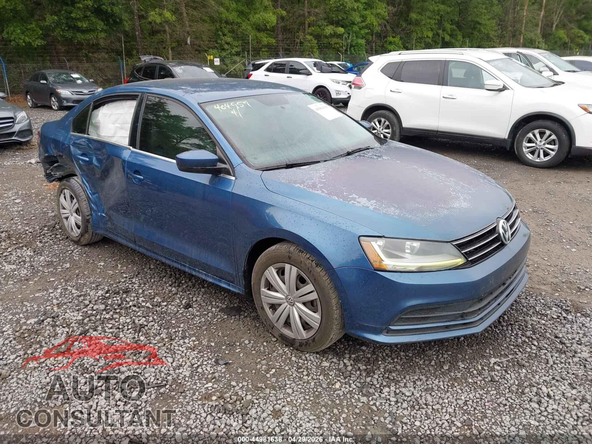 VOLKSWAGEN JETTA 2017 - 3VW2B7AJ4HM404959