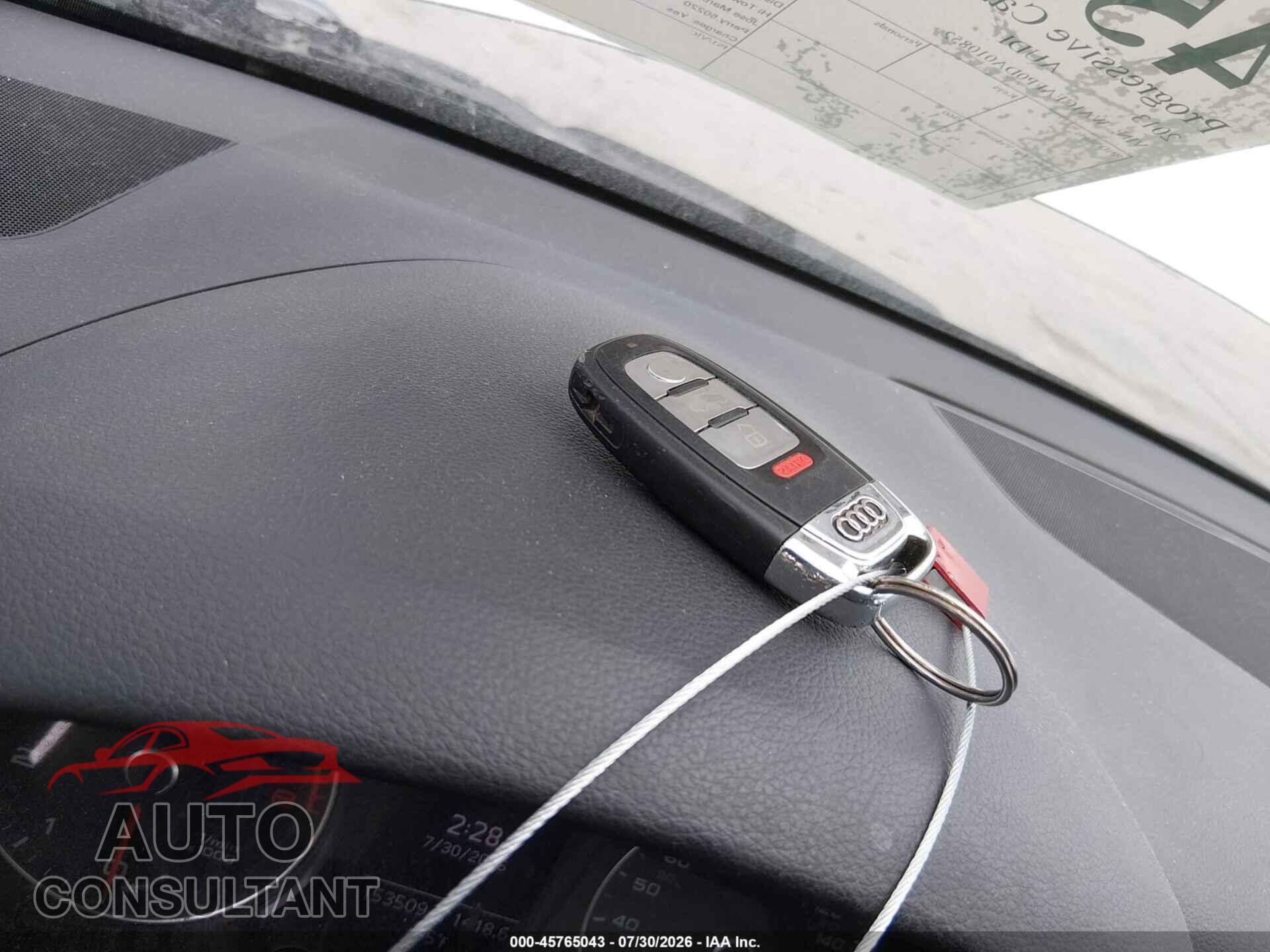 AUDI Q5 2013 - WA1CFAFP0DA010852
