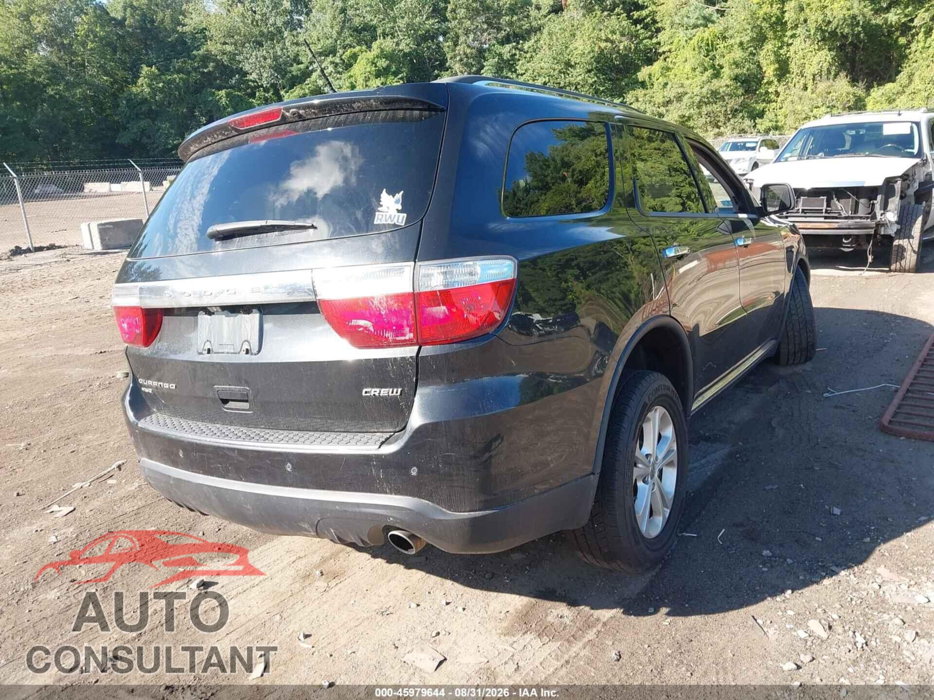 DODGE DURANGO 2013 - 1C4RDJDG3DC675550