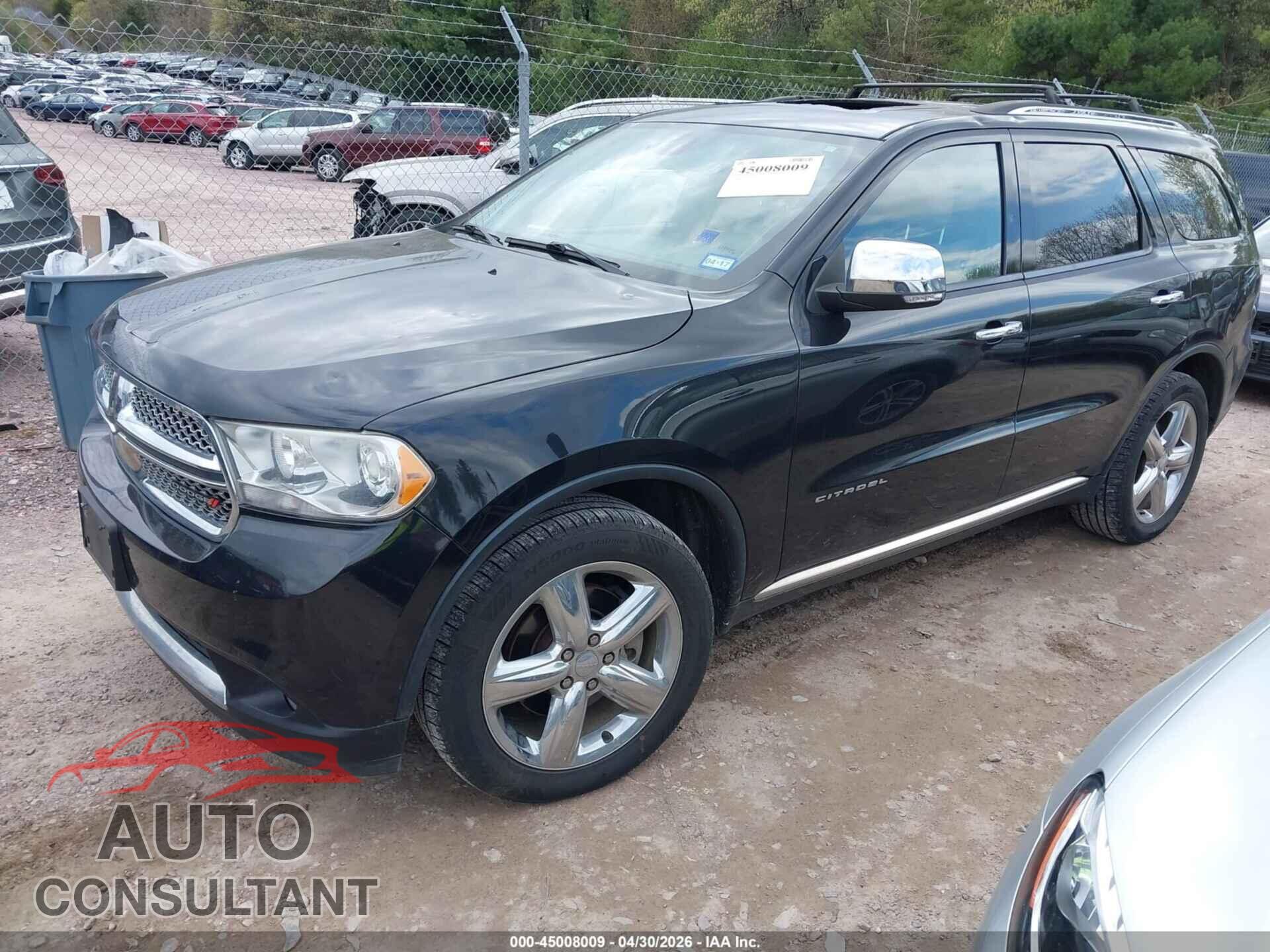 DODGE DURANGO 2013 - 1C4SDHET5DC678519
