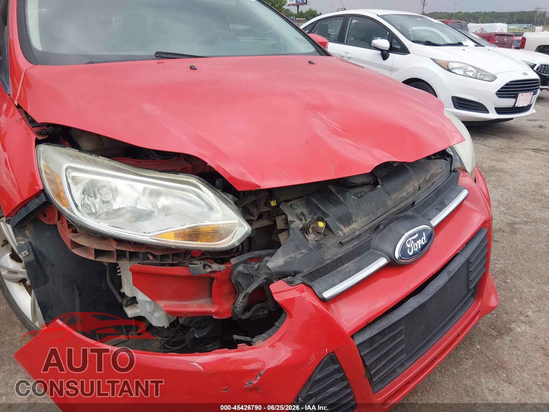 FORD FOCUS 2013 - 1FADP3F24DL185381