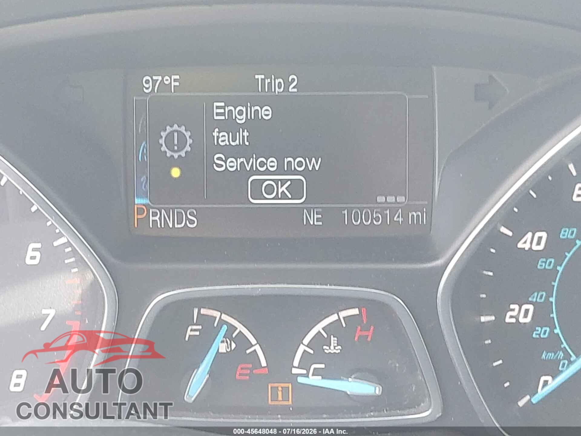 FORD ESCAPE 2014 - 1FMCU9J99EUB03254