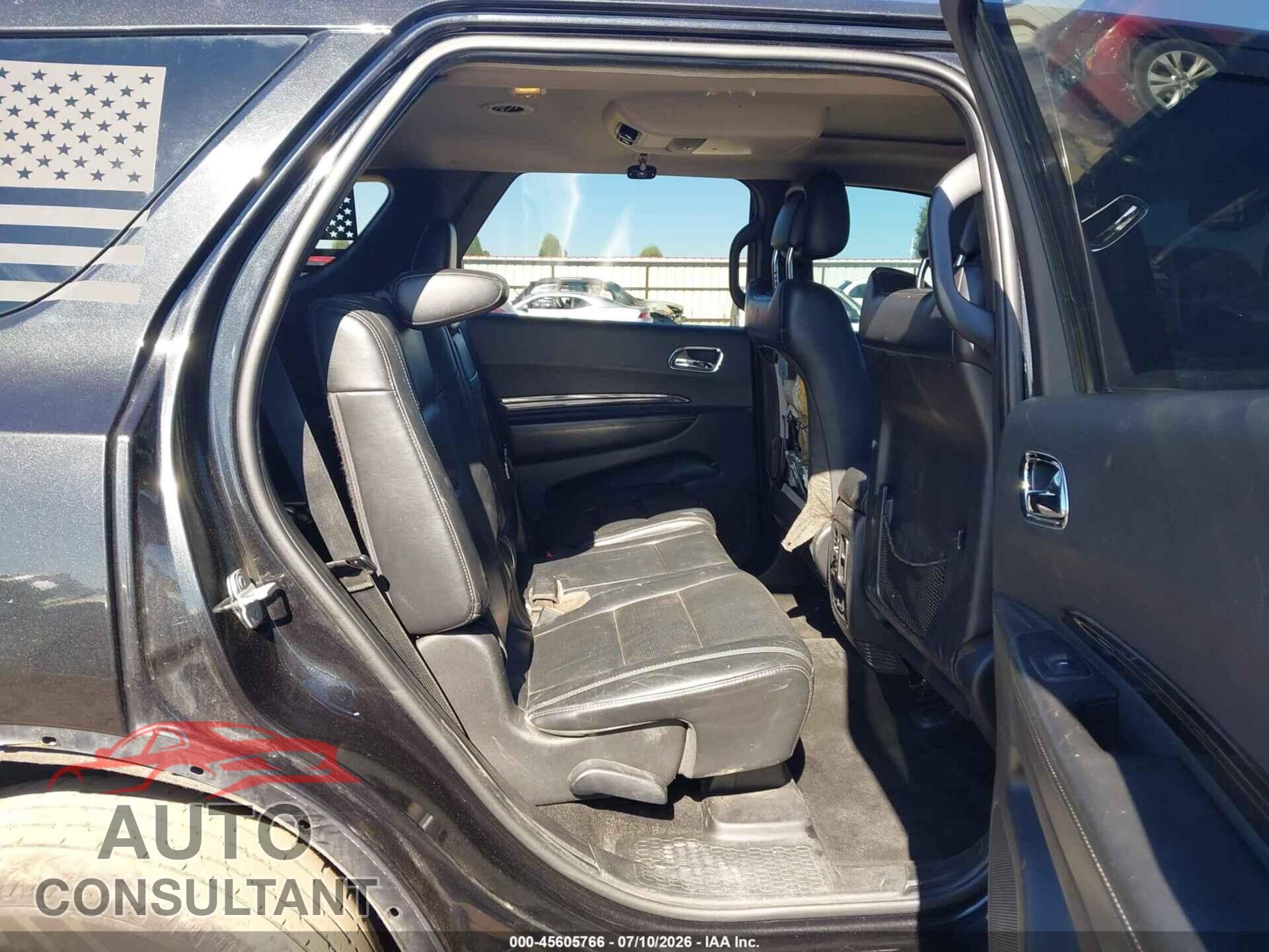 DODGE DURANGO 2011 - 1D4SE5GT9BC628103