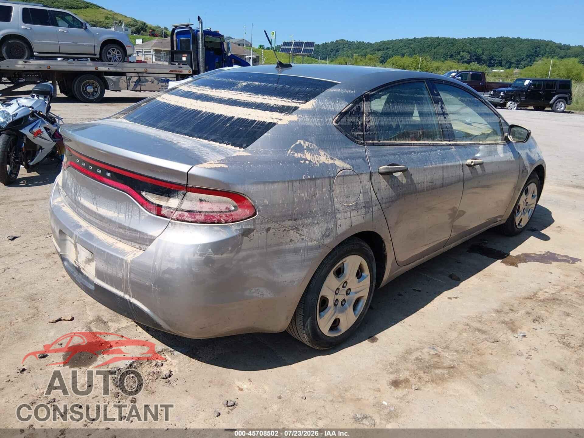 DODGE DART 2014 - 1C3CDFAA7ED916657