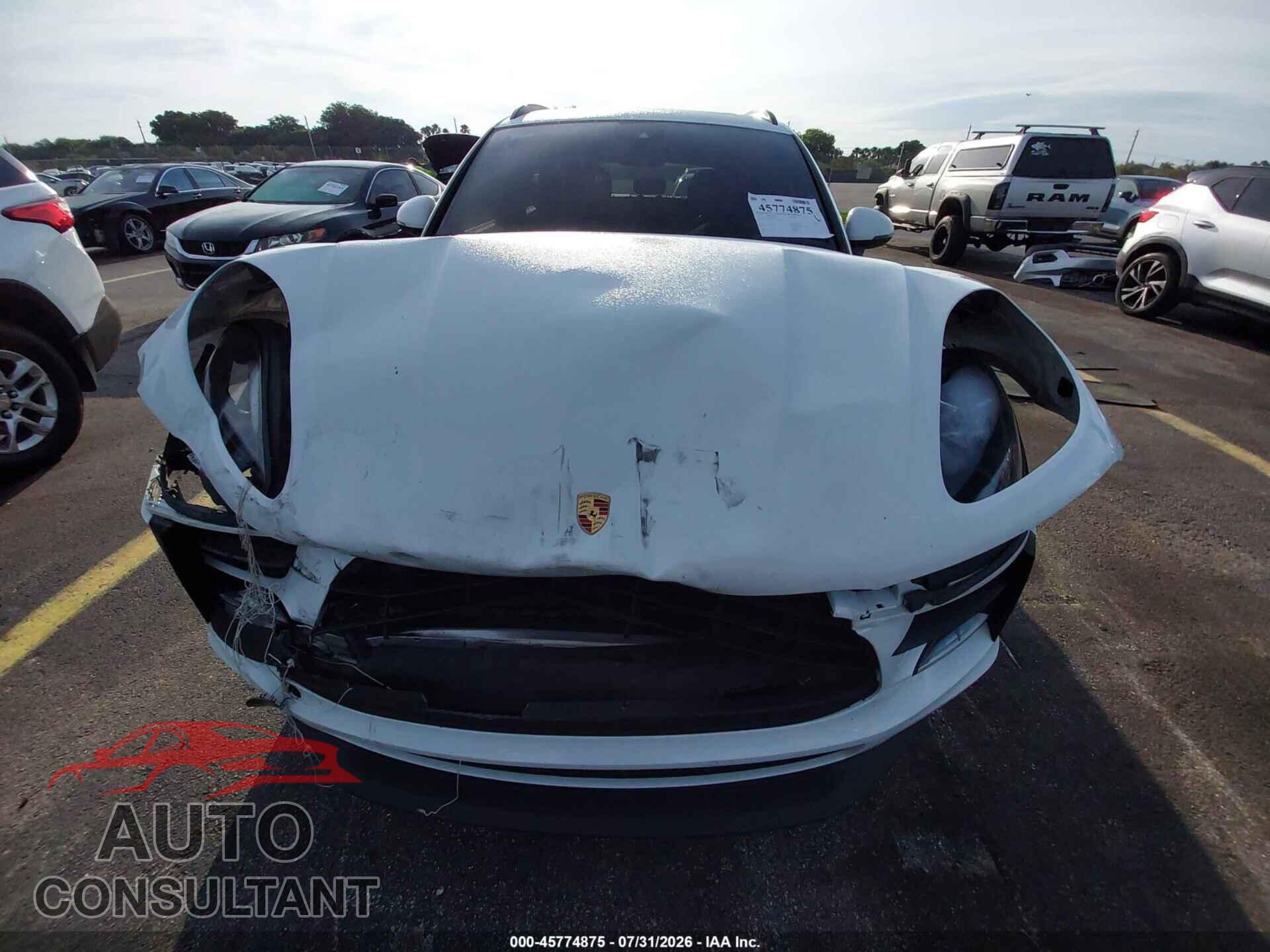 PORSCHE MACAN 2020 - WP1AA2A59LLB00865