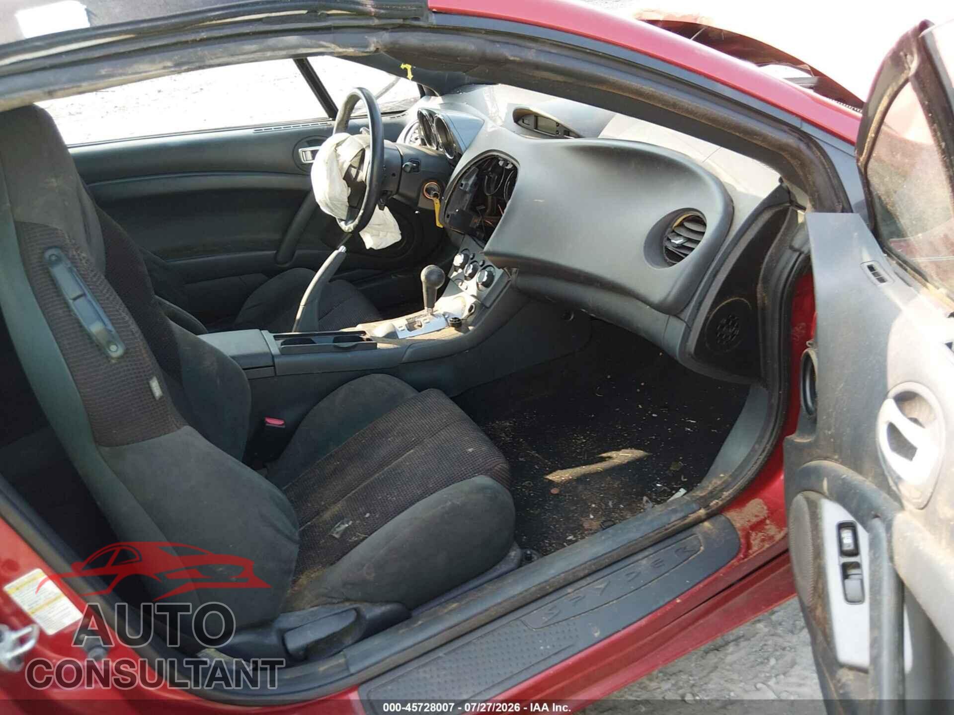 MITSUBISHI ECLIPSE SPYDER 2009 - 4A3AL25F19E042310