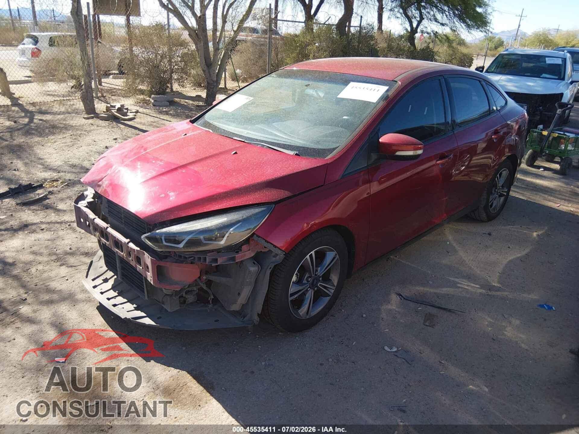FORD FOCUS 2017 - 1FADP3FE2HL285009