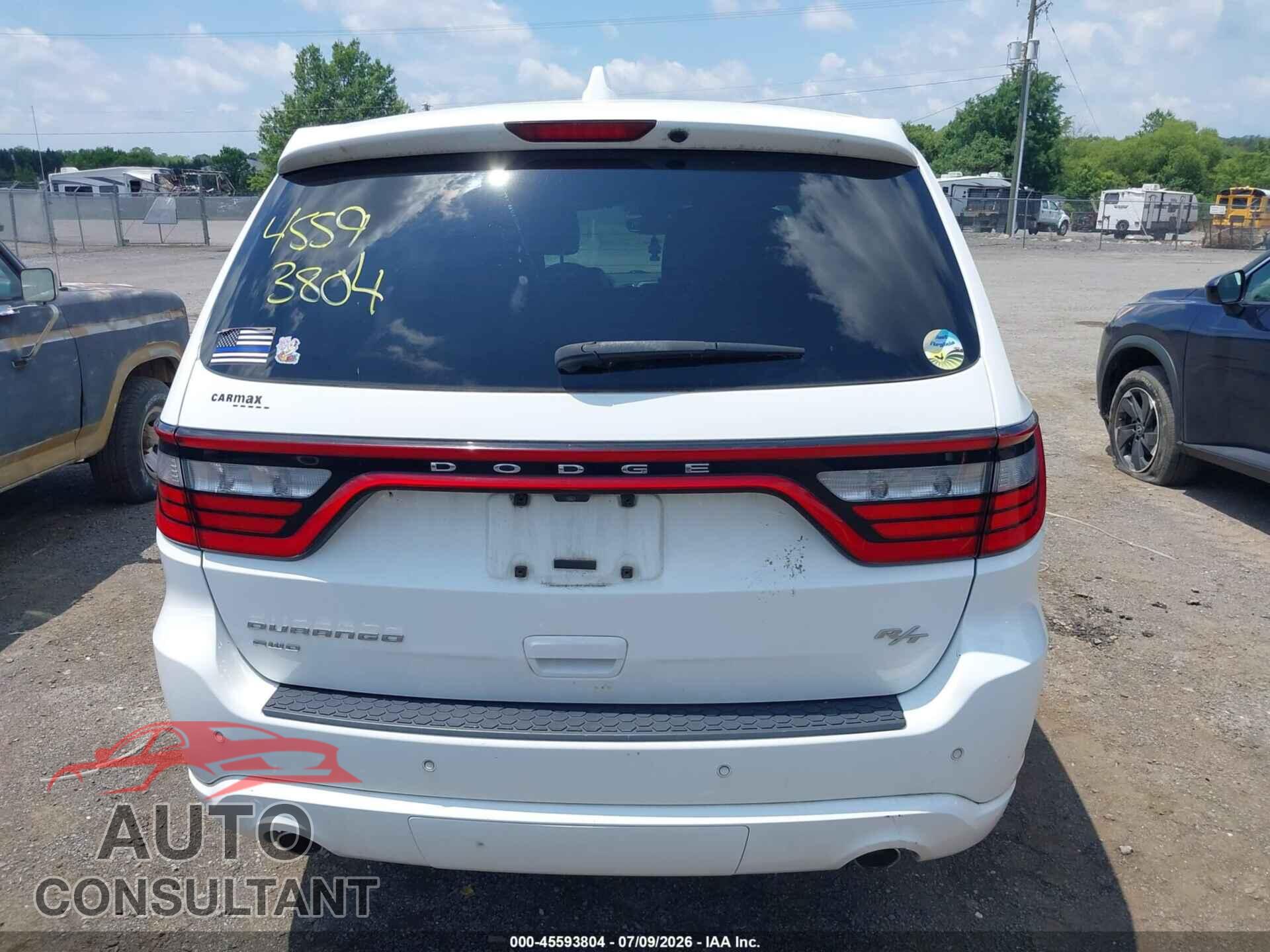 DODGE DURANGO 2017 - 1C4SDJCTXHC732980