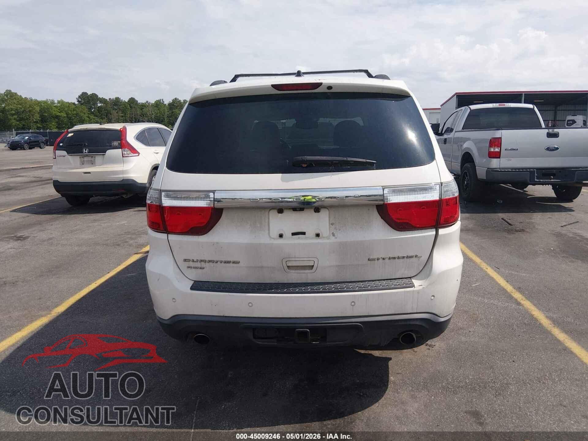 DODGE DURANGO 2012 - 1C4SDJET5CC211588