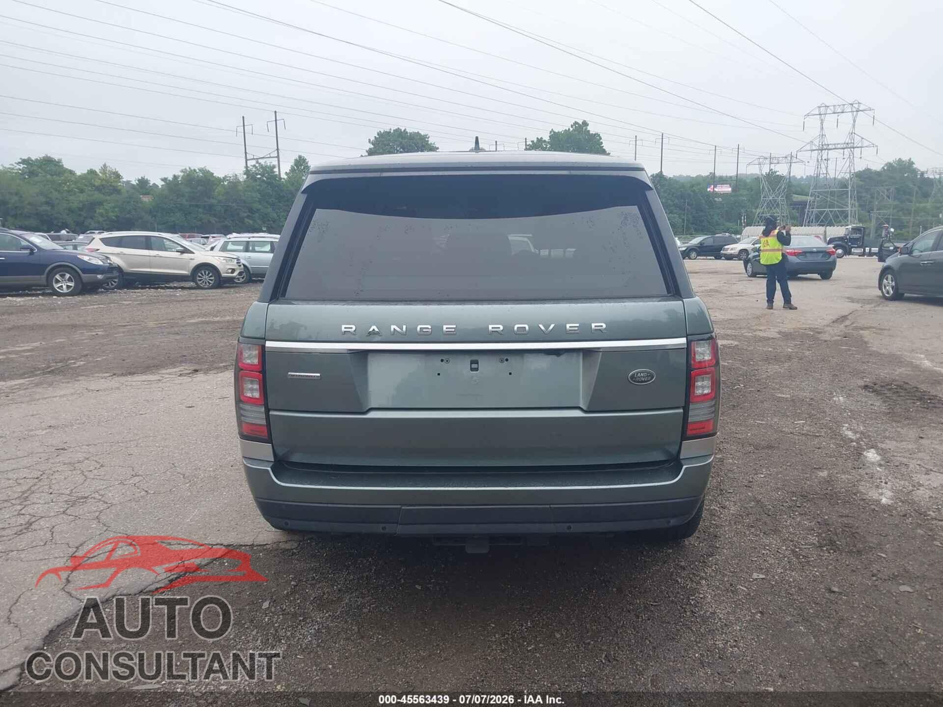 LAND ROVER RANGE ROVER 2016 - SALGS3EF4GA251415