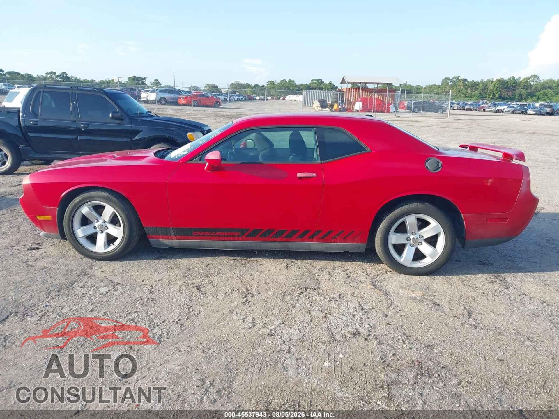 DODGE CHALLENGER 2012 - 2C3CDYAG8CH180215