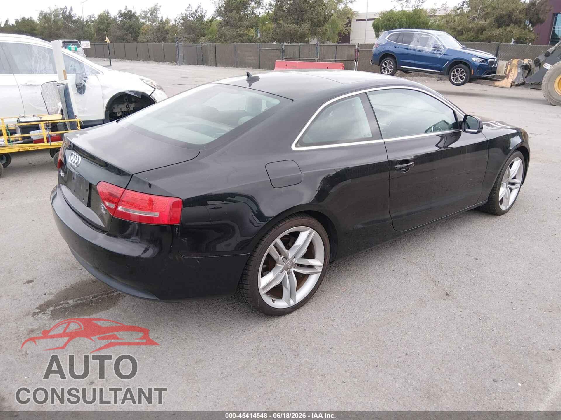 AUDI A5 2011 - WAULFAFR8BA049853