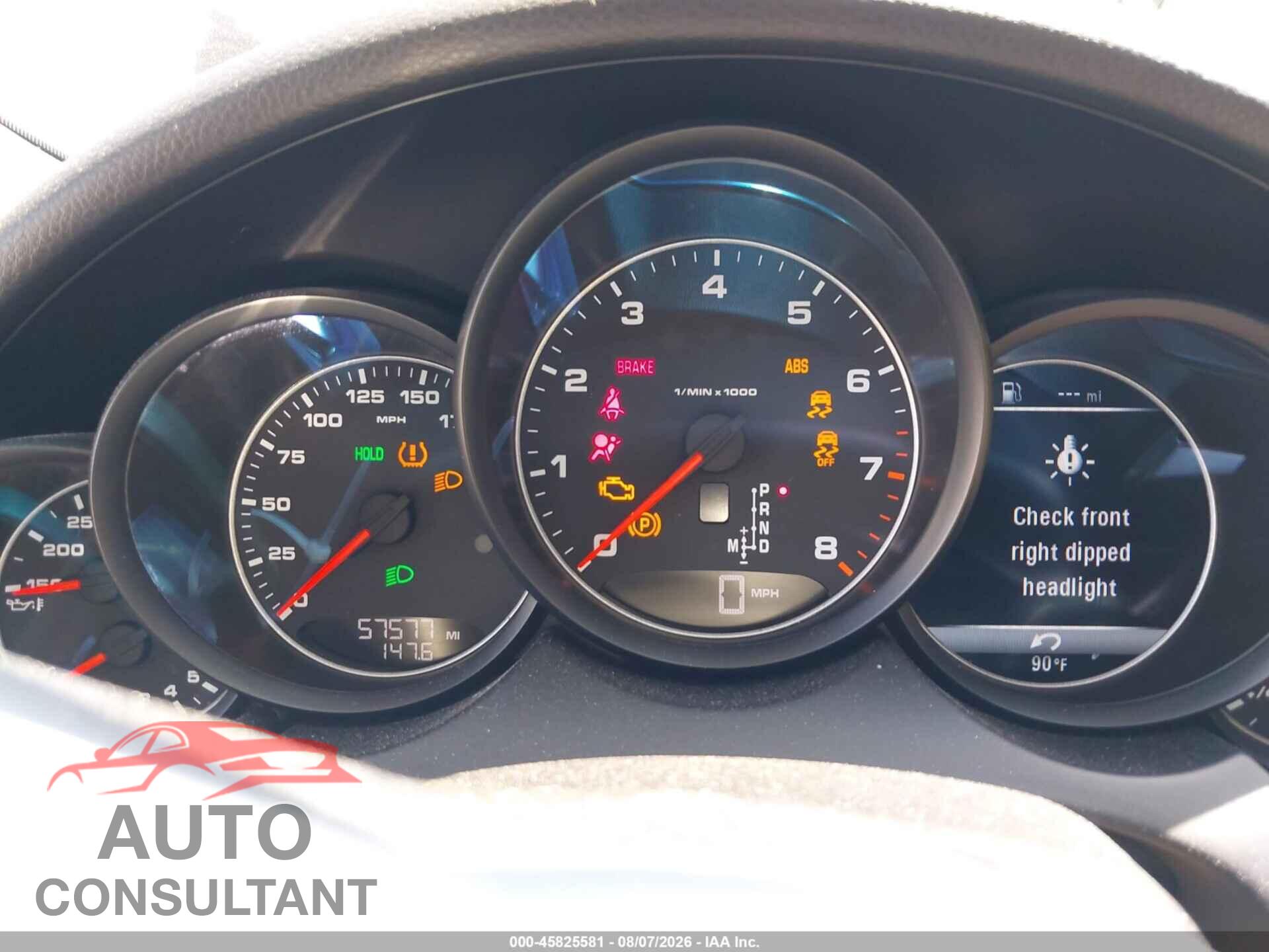 PORSCHE CAYENNE 2017 - WP1AA2A26HKA91772