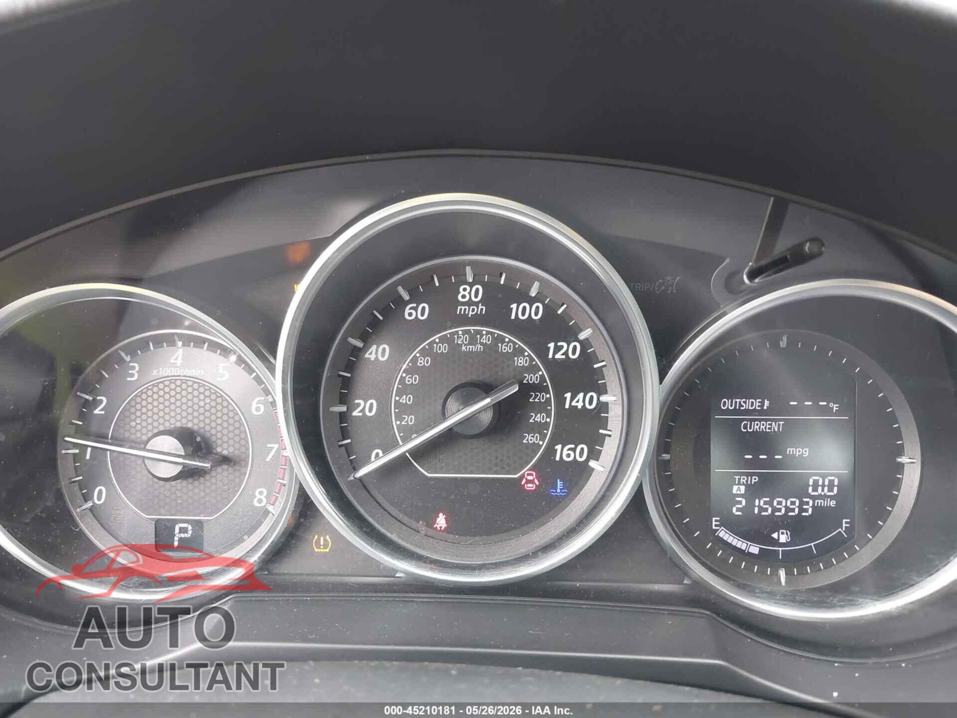 MAZDA MAZDA6 2014 - JM1GJ1U65E1157878