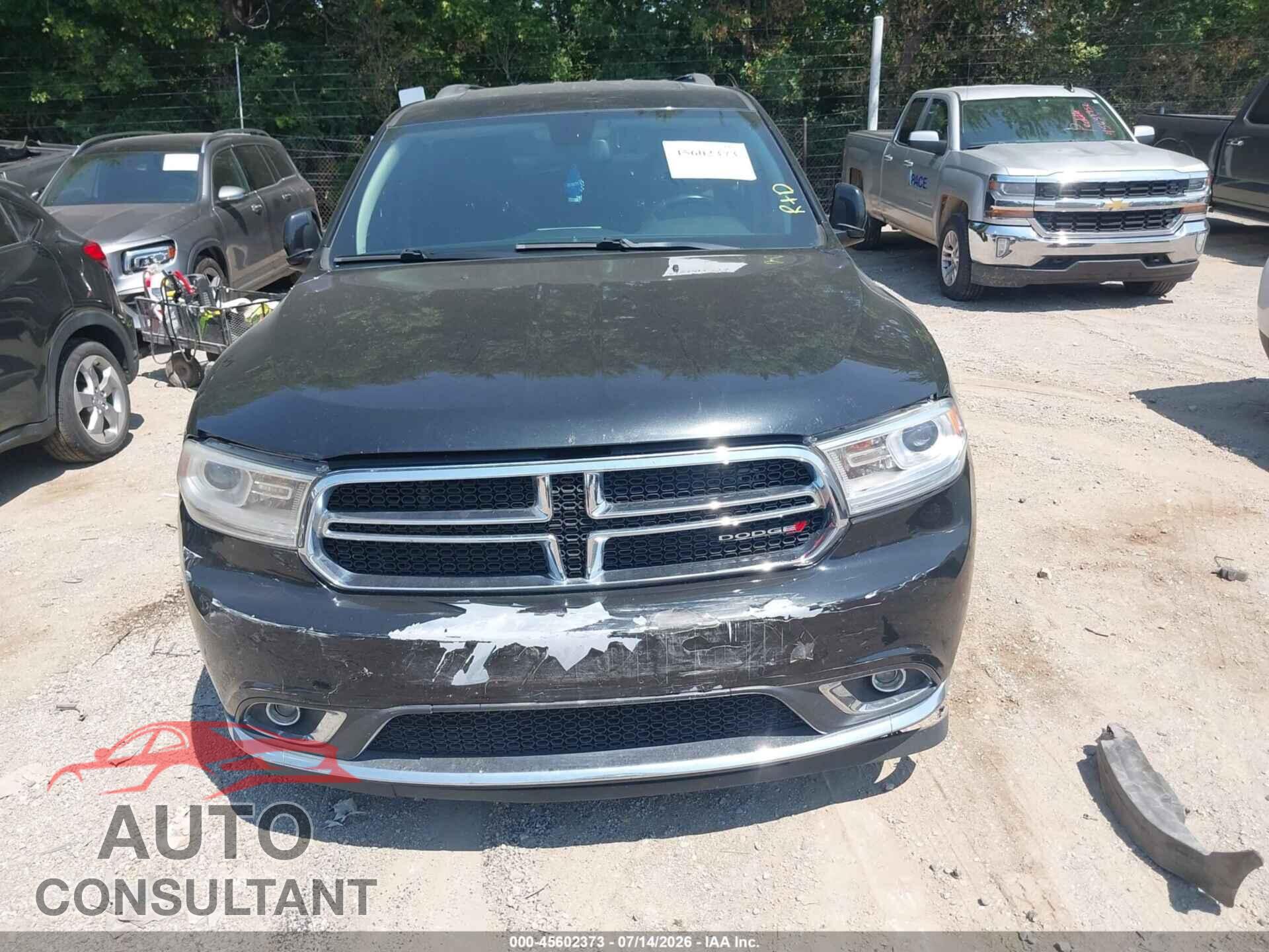 DODGE DURANGO 2015 - 1C4RDJAG3FC245511
