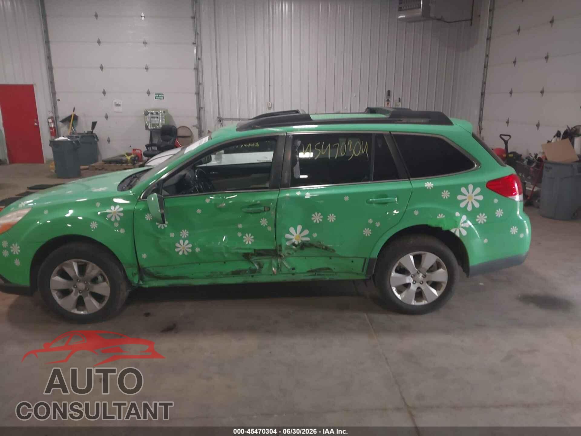 SUBARU OUTBACK 2010 - 4S4BRCKC4A3323938