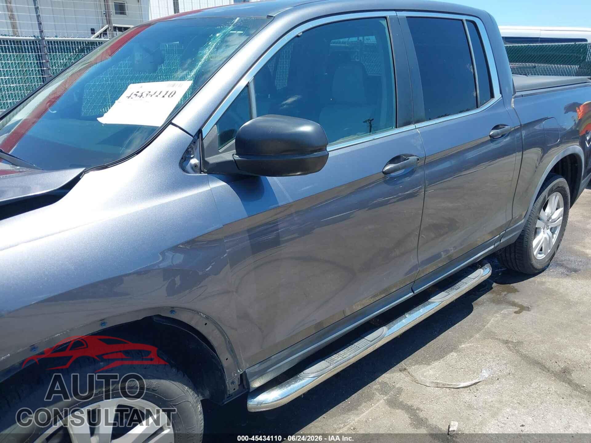HONDA RIDGELINE 2017 - 5FPYK3F21HB007664