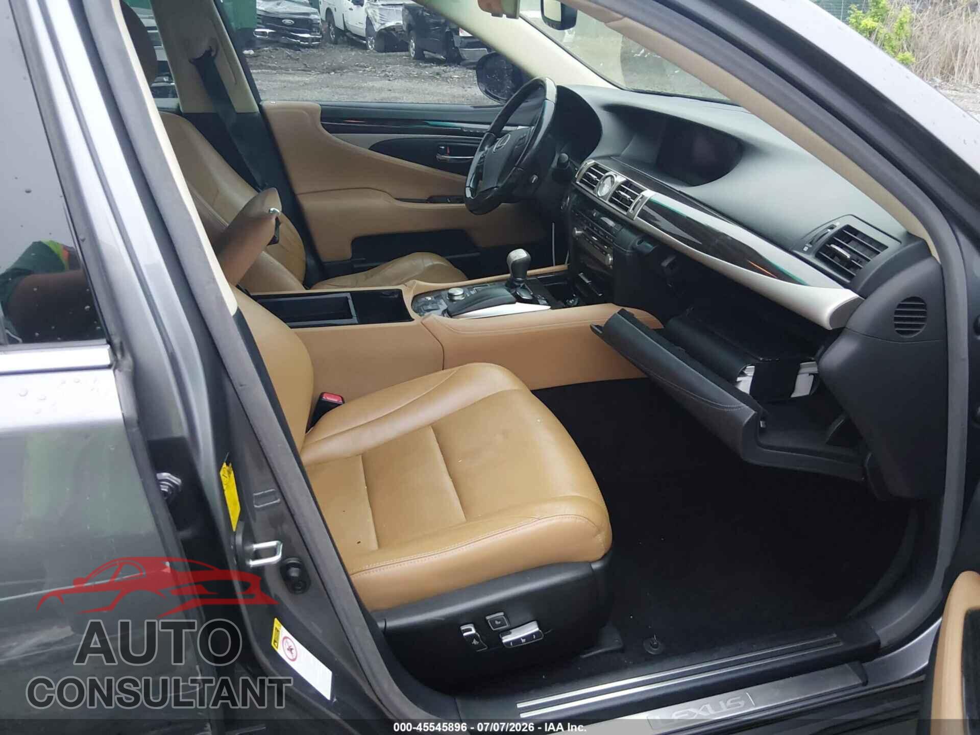 LEXUS LS 460 2013 - JTHCL5EF8D5017537