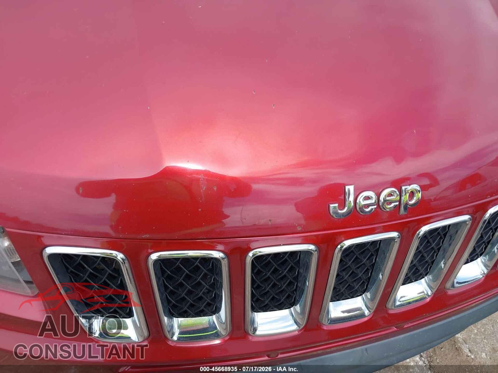 JEEP COMPASS 2012 - 1C4NJCBAXCD610477