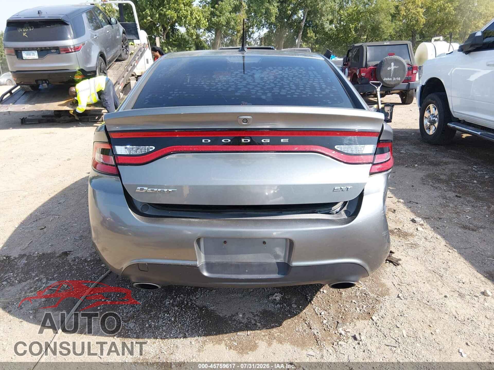 DODGE DART 2013 - 1C3CDFBA6DD345949
