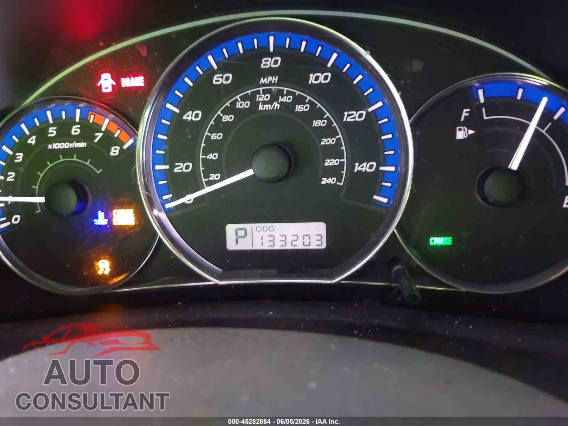 SUBARU FORESTER 2013 - JF2SHAEC9DH404482