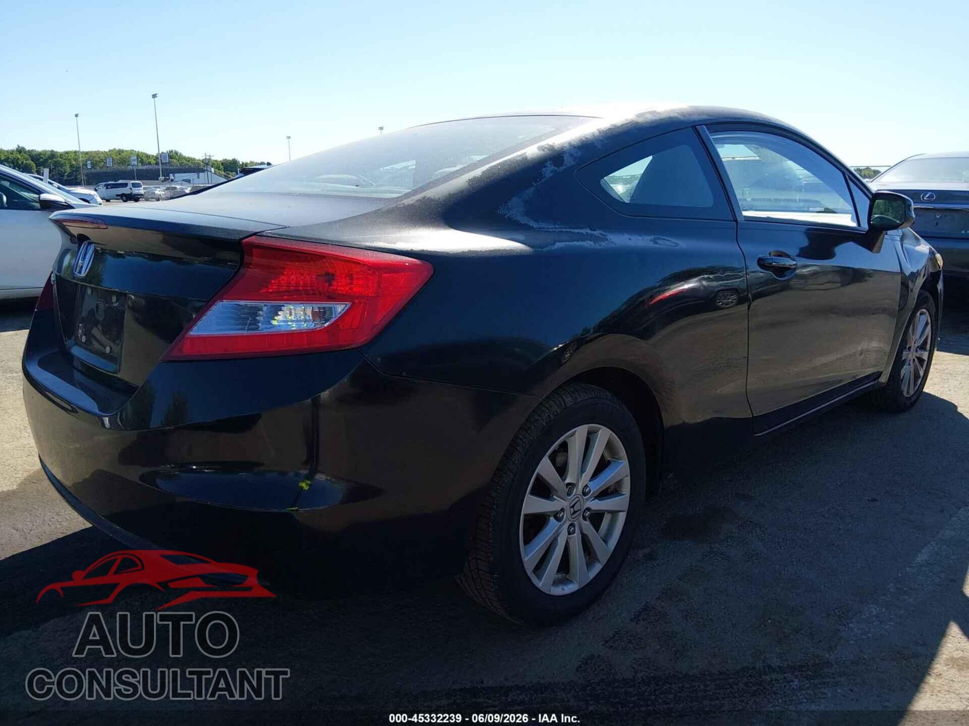 HONDA CIVIC 2012 - 2HGFG3A86CH528672
