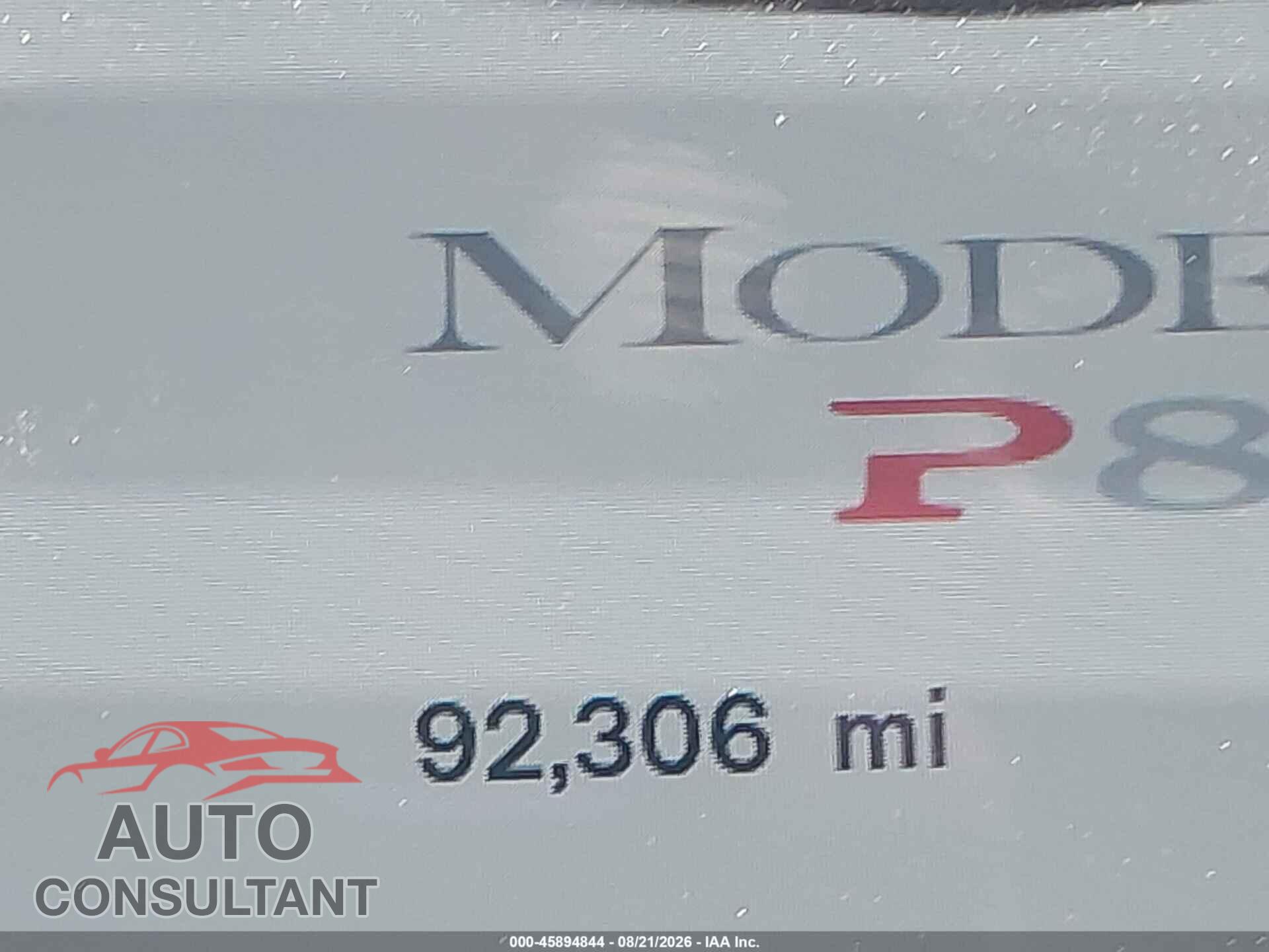 TESLA MODEL S 2013 - 5YJSA1DP6DFP13107