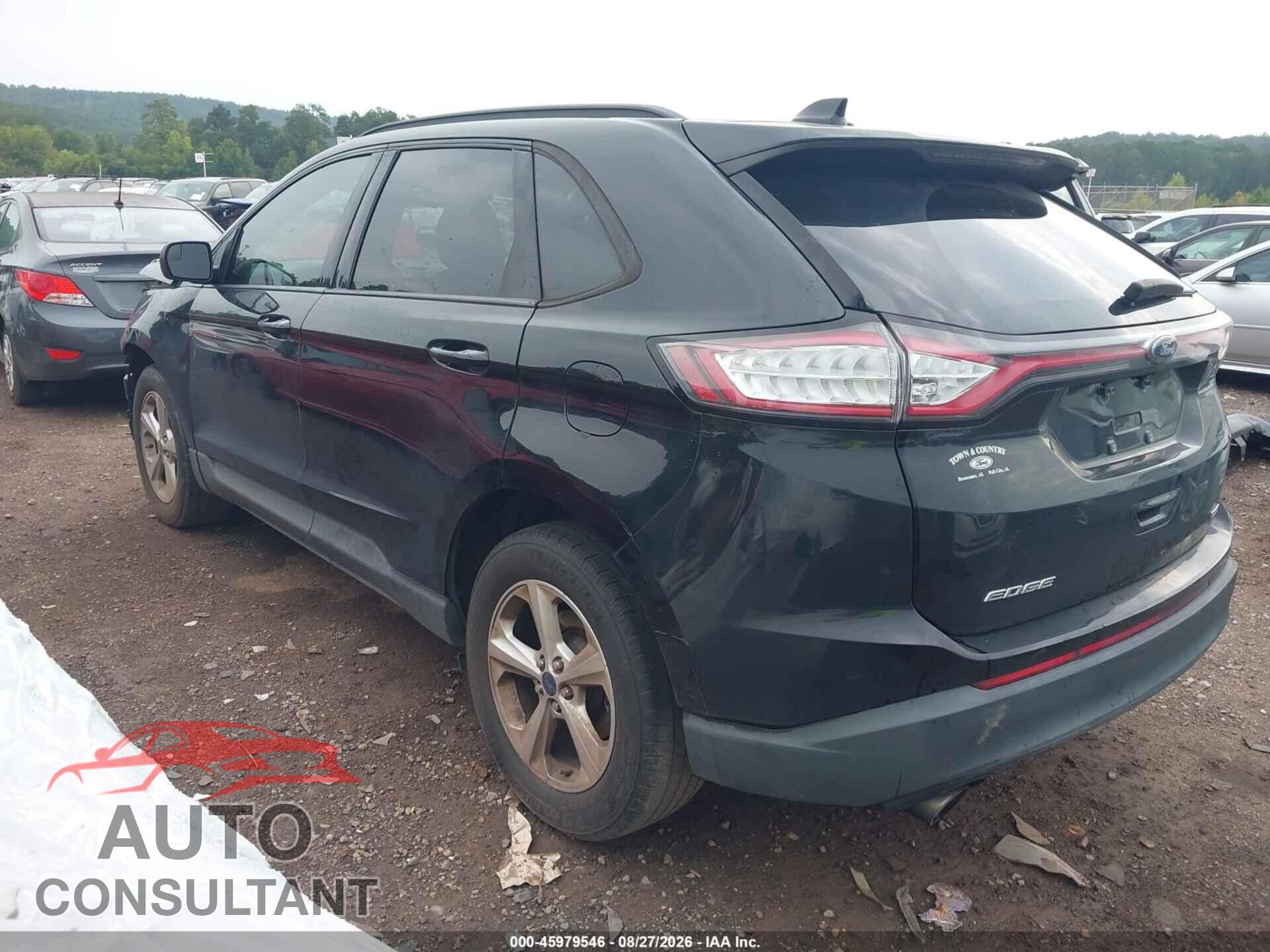 FORD EDGE 2017 - 2FMPK3G95HBB89314