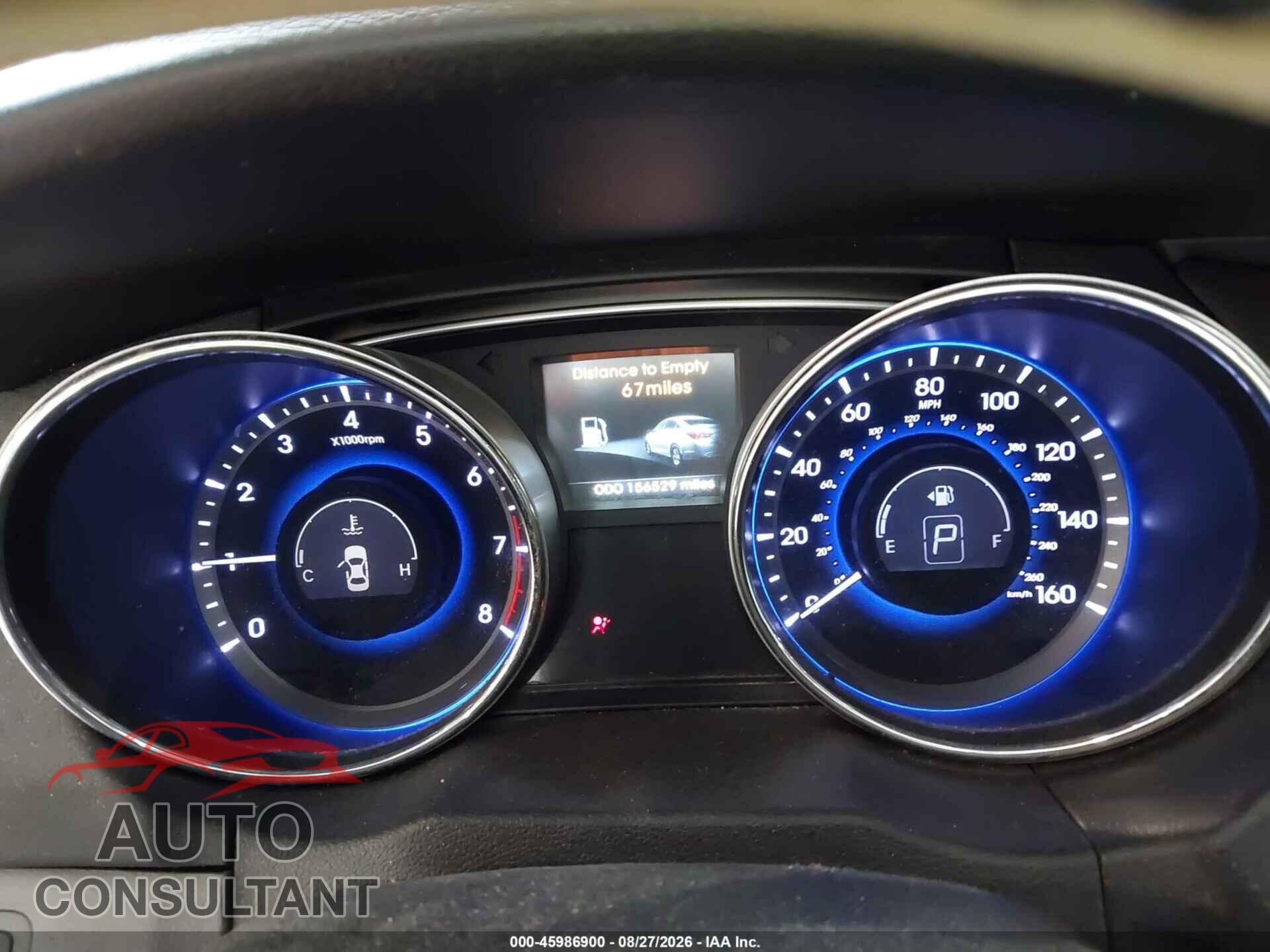 HYUNDAI SONATA 2014 - 5NPEC4ACXEH875643