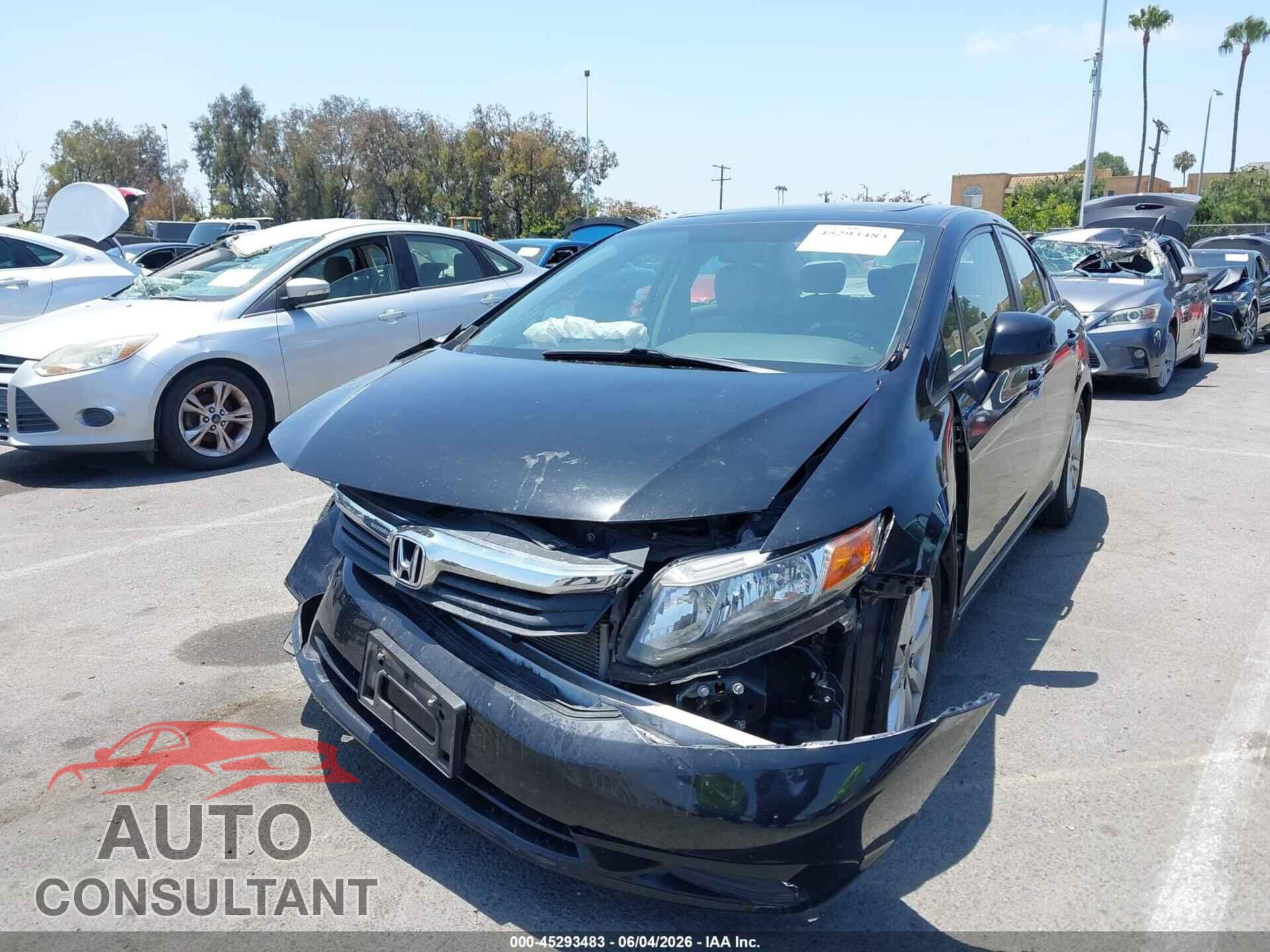 HONDA CIVIC 2012 - 2HGFB2F95CH533209