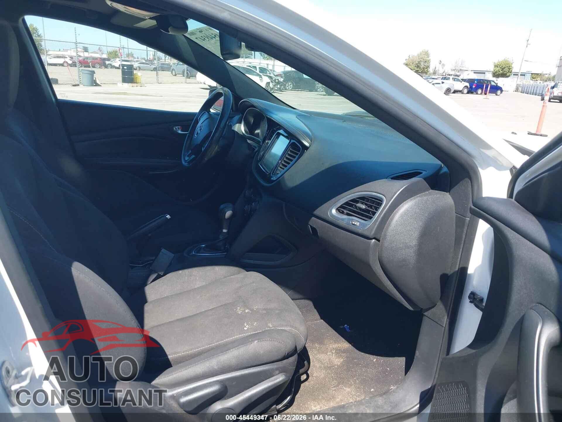 DODGE DART 2013 - 1C3CDFCA9DD157036