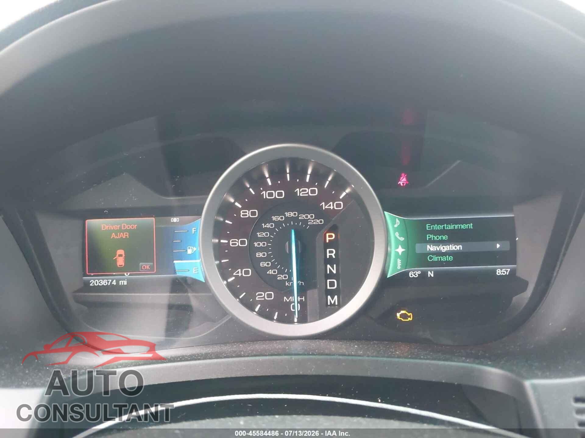 FORD EXPLORER 2013 - 1FM5K7D83DGA03217