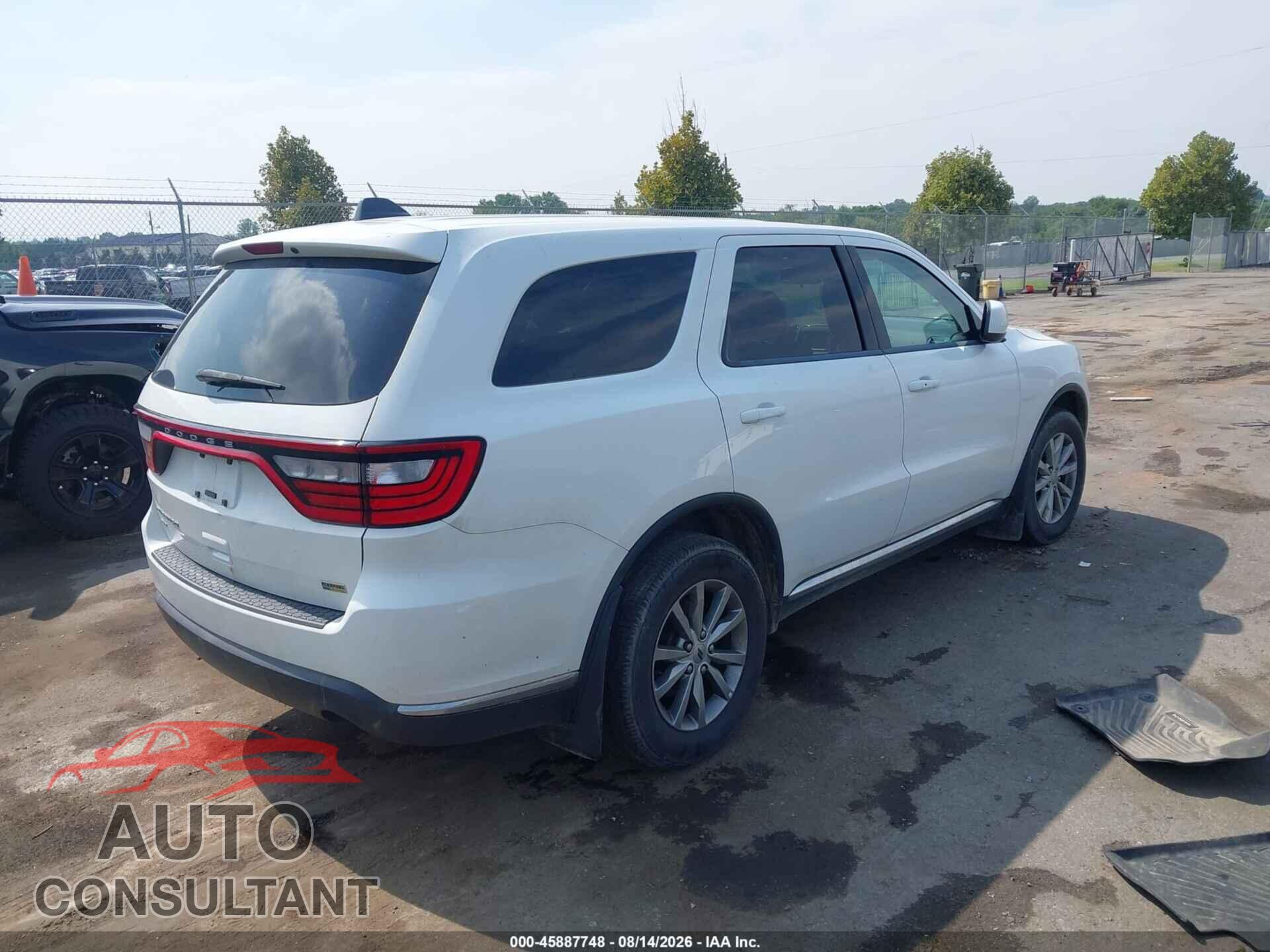 DODGE DURANGO 2015 - 1C4RDJAG7FC874074