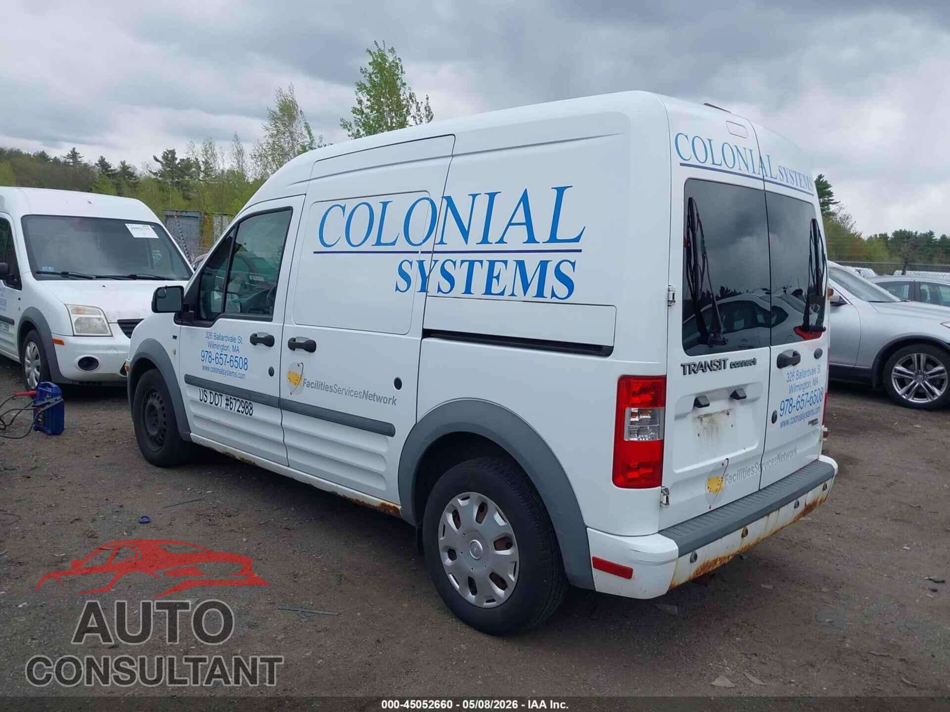 FORD TRANSIT CONNECT 2012 - NM0LS7DN7CT078197